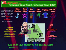 Tablet Screenshot of changeyourfood.com